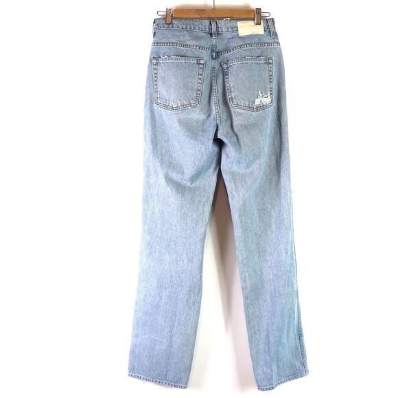 GRLFRND Sara Super High Rise Slim Straight jeans Size 27 - Picture 4 of 10